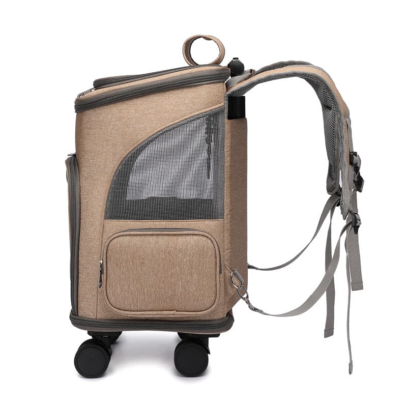 Reise Backpack/ Rollkoffer