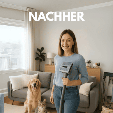 FellFix™ – Nie mehr Tierhaare auf Sofa, Teppich & Kleidung